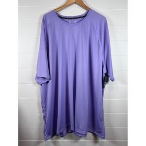 Mens 4XLT Xersion Train Purple Short Sleeve‎ Athletic T Shirt Lightweight NWT